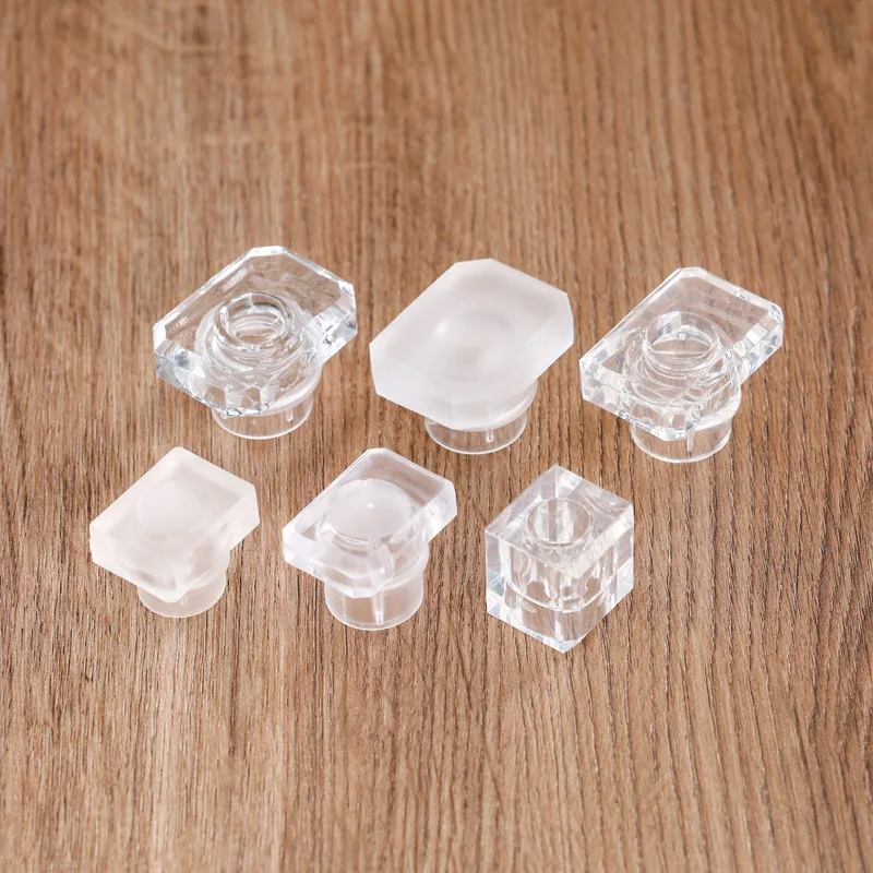 Perfume Fragrance Vending Machine - 透明フロストフレグランスキャップ,アクリルガラスキャップ,三角弓,bayonet香水瓶カバー,13mm, 15mm