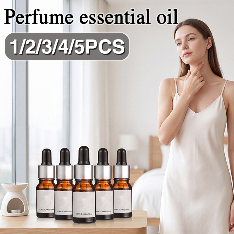 Perfume High Fragrance - 1/2/3/4/5PCS 香水エッセンシャルオイル、男性用と女性用の香水、持続性のある香り、ファミリーフレグランスエッセンシャルオイル、ニッチ高級フレグランス、デートや通勤用ジョーカー、ボディフレグランスエッセンシャルオイル、個人用ギフト、10mlポータブルフレグランス。