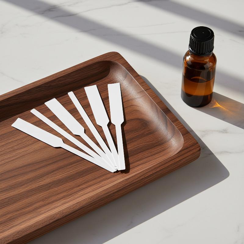 Perfume Fragrance Making - 100枚入り耐久性のある紙製プレミアム吸収性香水テストストリップ、厚手で香料テスト、香水作り、家庭用に最適