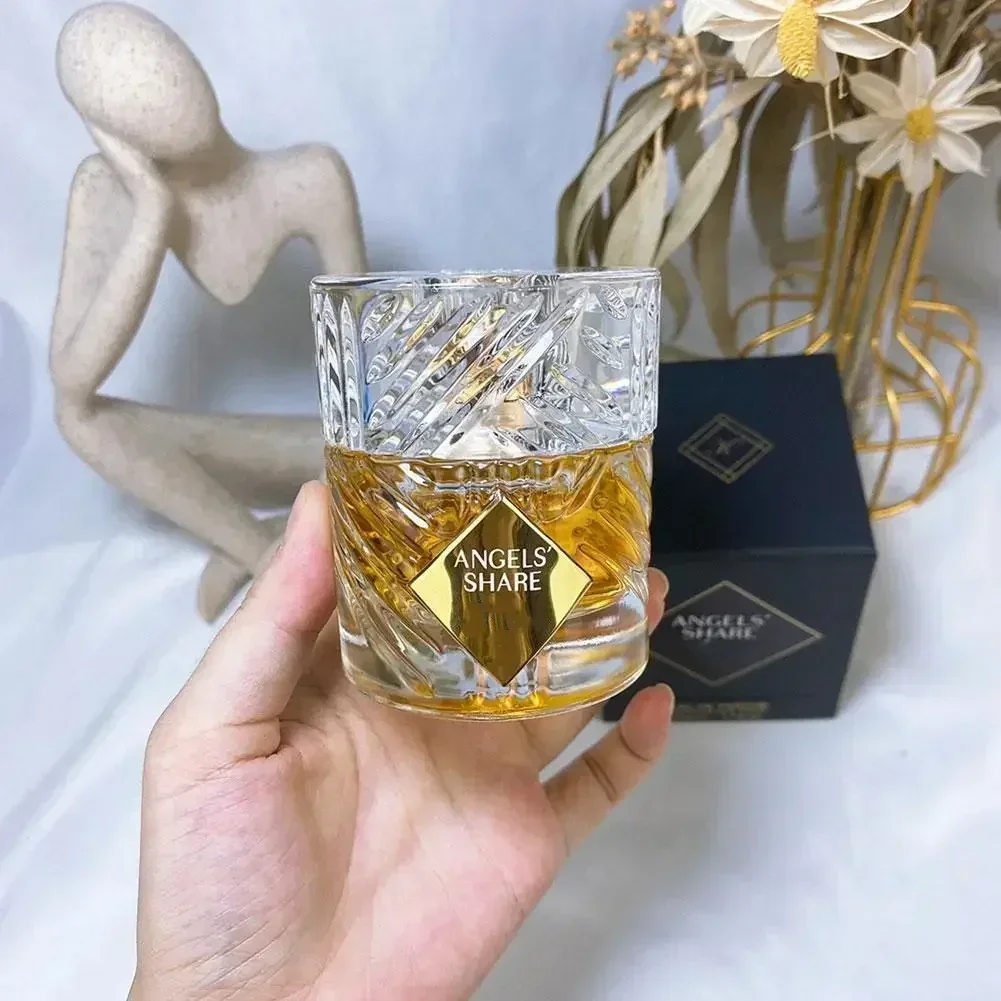 Perfume High Fragrance - 50mlオリジナル高級香水、長時間持続するセクシーなフェロモンボディスプレー、魅力的なローズブランデーコロン香水