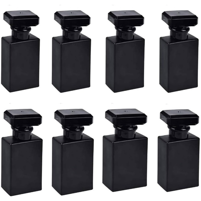 8 個 30 ミリリットルガラス香水瓶空の詰め替えクリア旅行 - Perfume Travel Set のレビューと価格