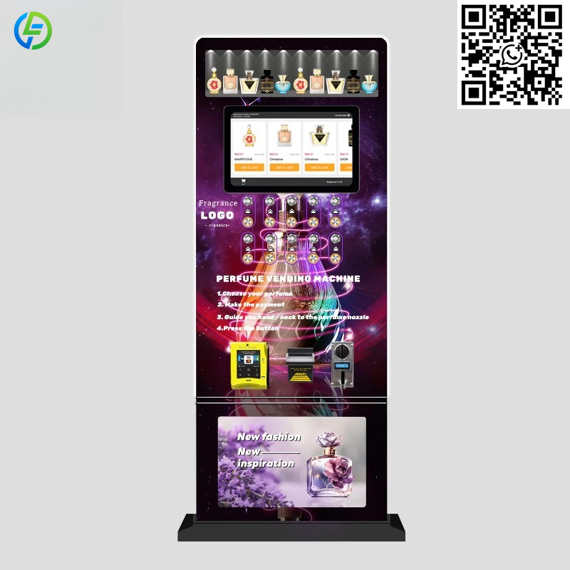 カスタマイズ可能な人気卸売ショッピングモール商業街自立型フレ - Perfume Fragrance Vending Machine のレビューと価格