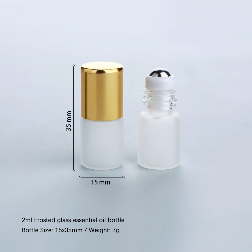 30/50個 2mlすりガラス香水瓶、ローラーボールタイプミ - On Perfume & Fragrance Kota Bogor のレビューと価格