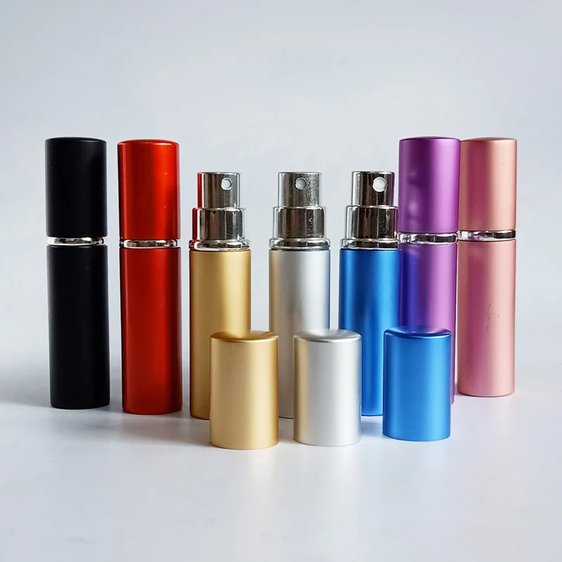アトマイザー付きの詰め替え可能な香水瓶,アルミニウム,空のポ - Perfume Travel Set のレビューと価格