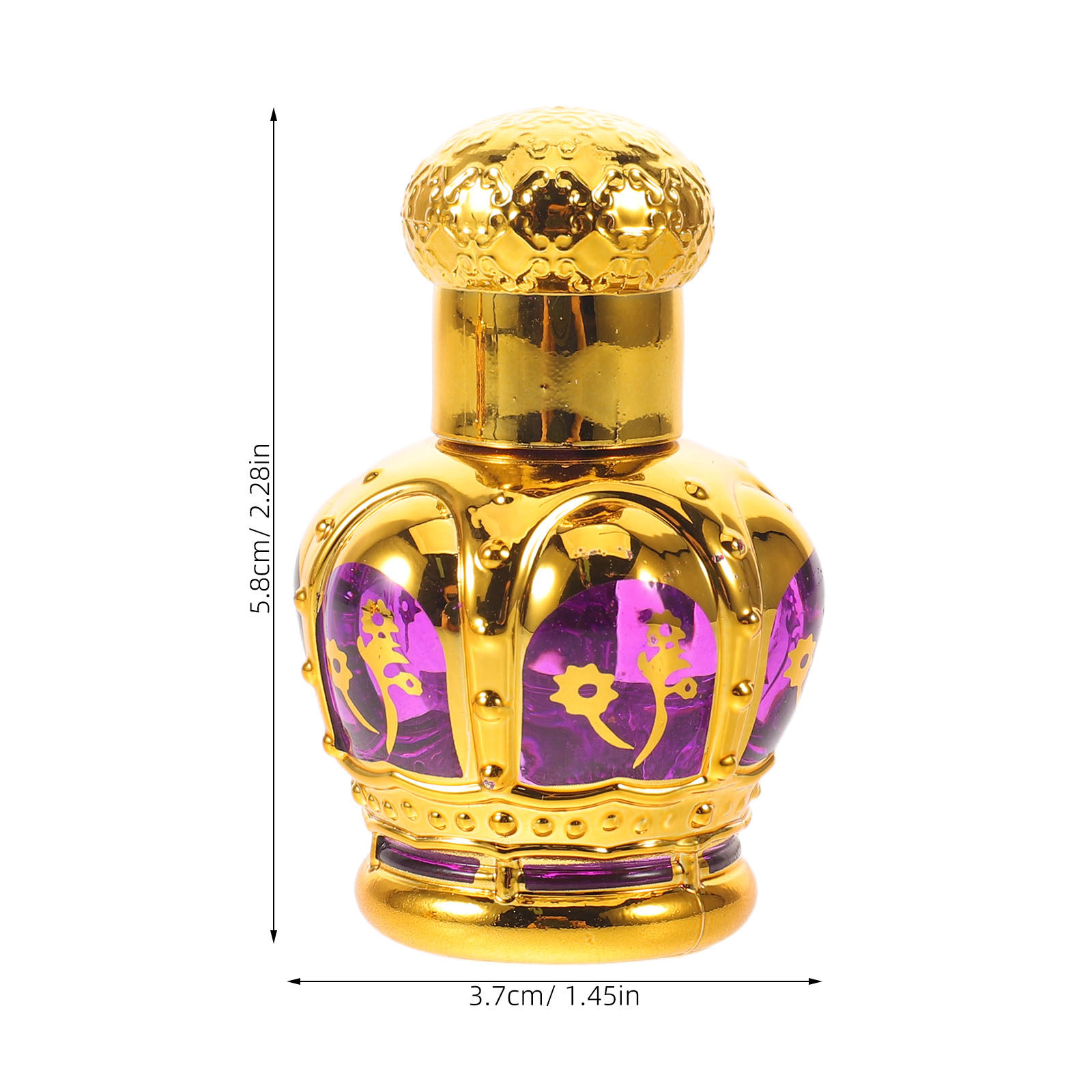 2個入り漏れ防止ガラス製ロールオンボトル ミニ香水オイルバイ - On Perfume & Fragrance Kota Bogor のレビューと価格