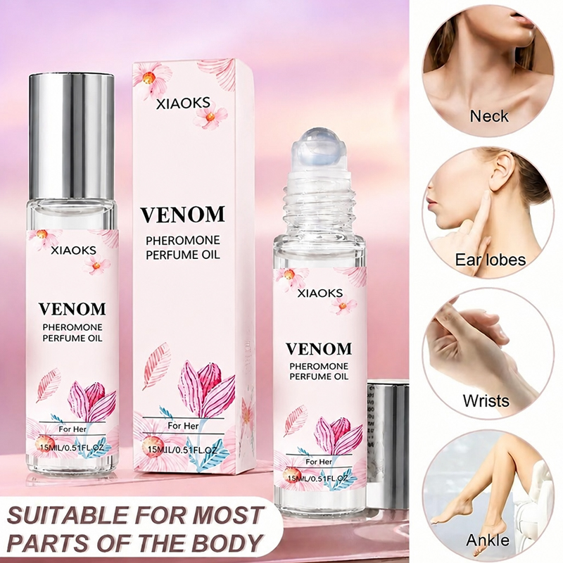 女性用フェロモンロールオン香水 エッセンシャルオイル、長時間 - On Perfume & Fragrance Kota Bogor のレビューと価格