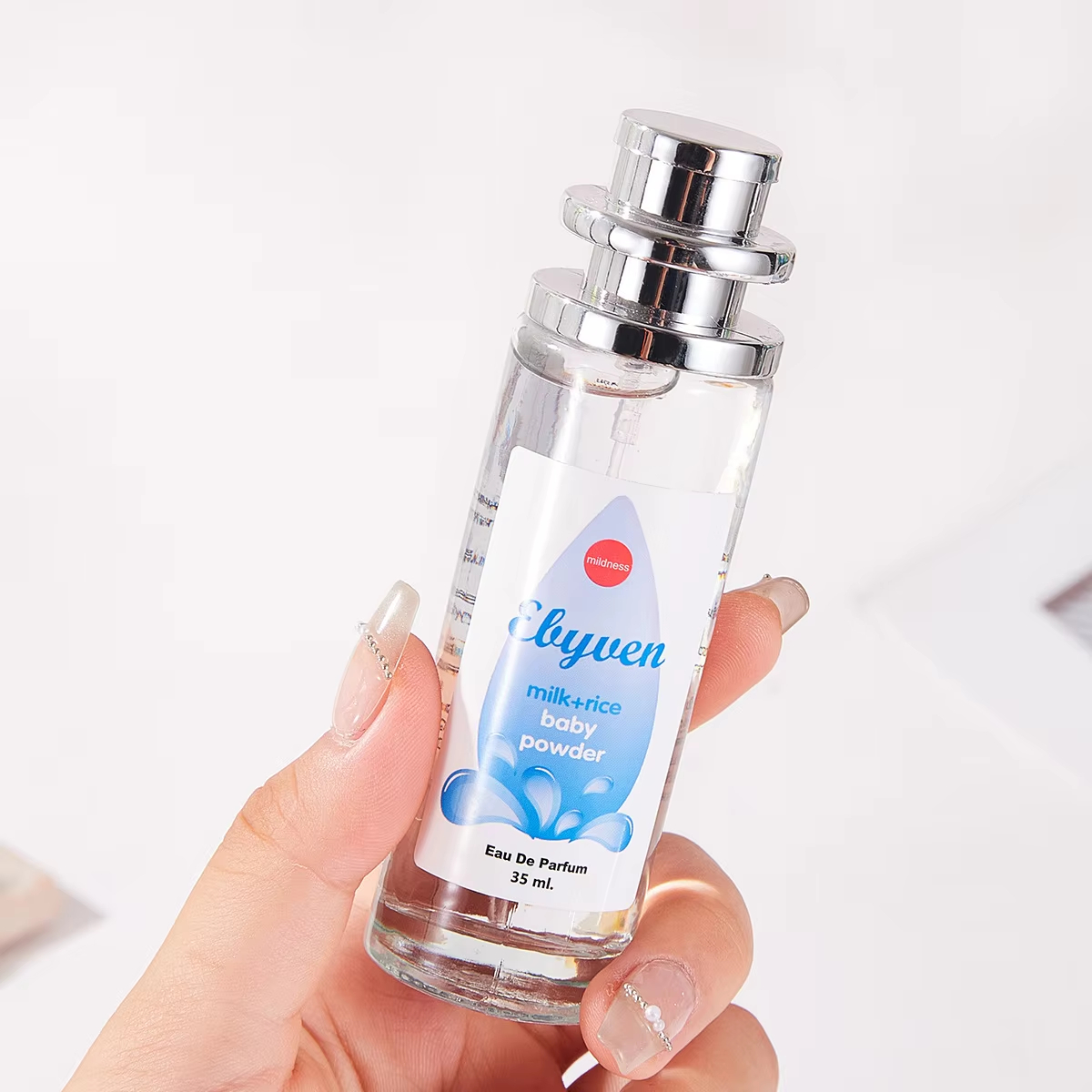 ベビーミルクパウダー女性用香水フレッシュエレガント高品質フロ - Perfume High Fragrance のレビューと価格