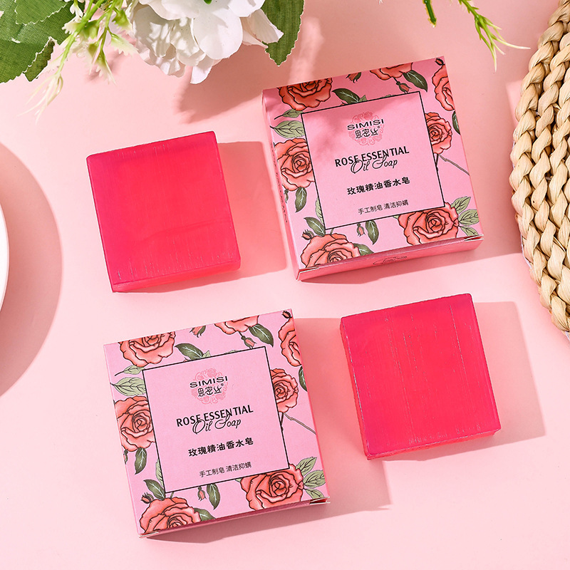 ローズエッセンシャルオイル石鹸、洗顔、入浴、ハンドソープ、香 - Perfume Fragrance Essential Oil のレビューと価格