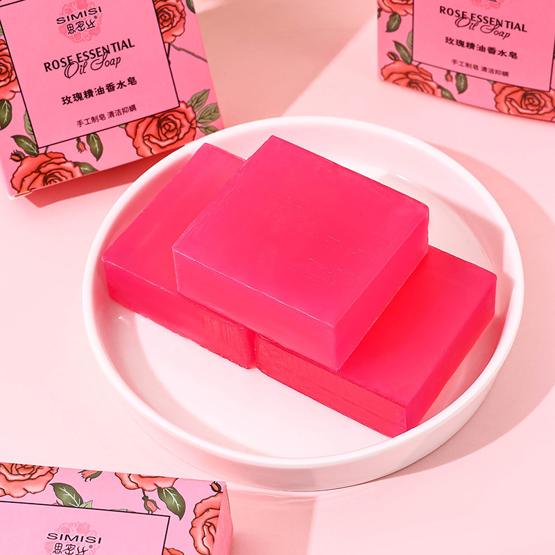 ローズエッセンシャルオイル石鹸、洗顔、入浴、ハンドソープ、香 - Perfume Fragrance Essential Oil のレビューと価格