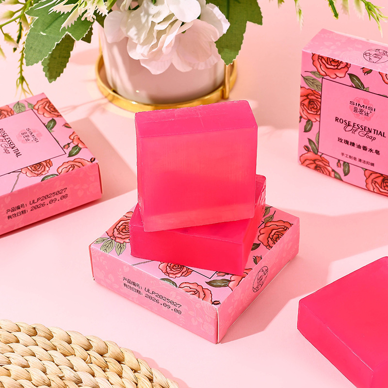 ローズエッセンシャルオイル石鹸、洗顔、入浴、ハンドソープ、香 - Perfume Fragrance Essential Oil のレビューと価格