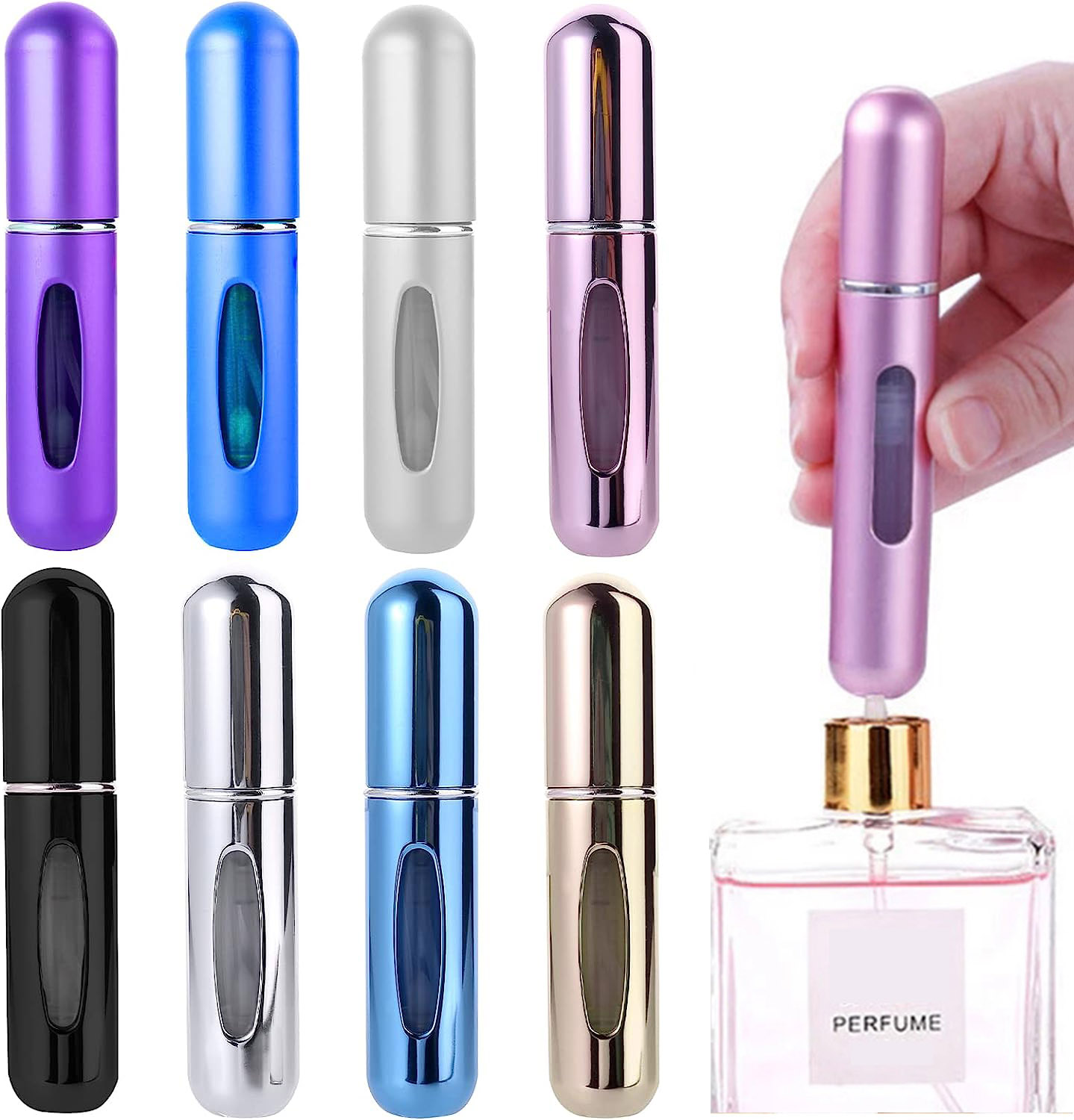 詰め替え可能なミニ香水瓶,ポータブル化粧品スプレーボトル,ス - Perfume Fragrance Vending Machine のレビューと価格