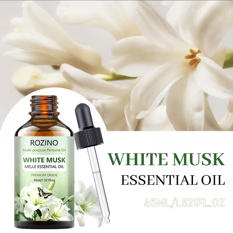 プレミアムホワイトムスクエッセンシャルオイル、多機能香水オイ - Perfume Quality Fragrance Oils のレビューと価格